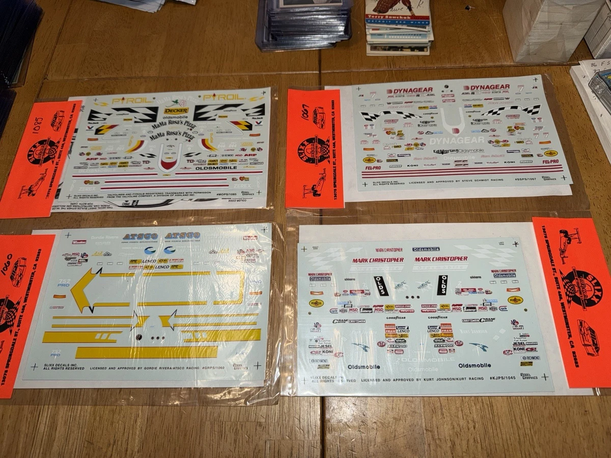 Slixx 8066 Gasser Mini Sheet 42 1/24/1/25 Waterslide Decal - Foto 12