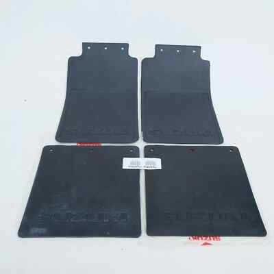 SUZUKI JIMNY SJ SAMURAI SIERRA FRONT & REAR MUDFLAPS MUD FLAPS SET