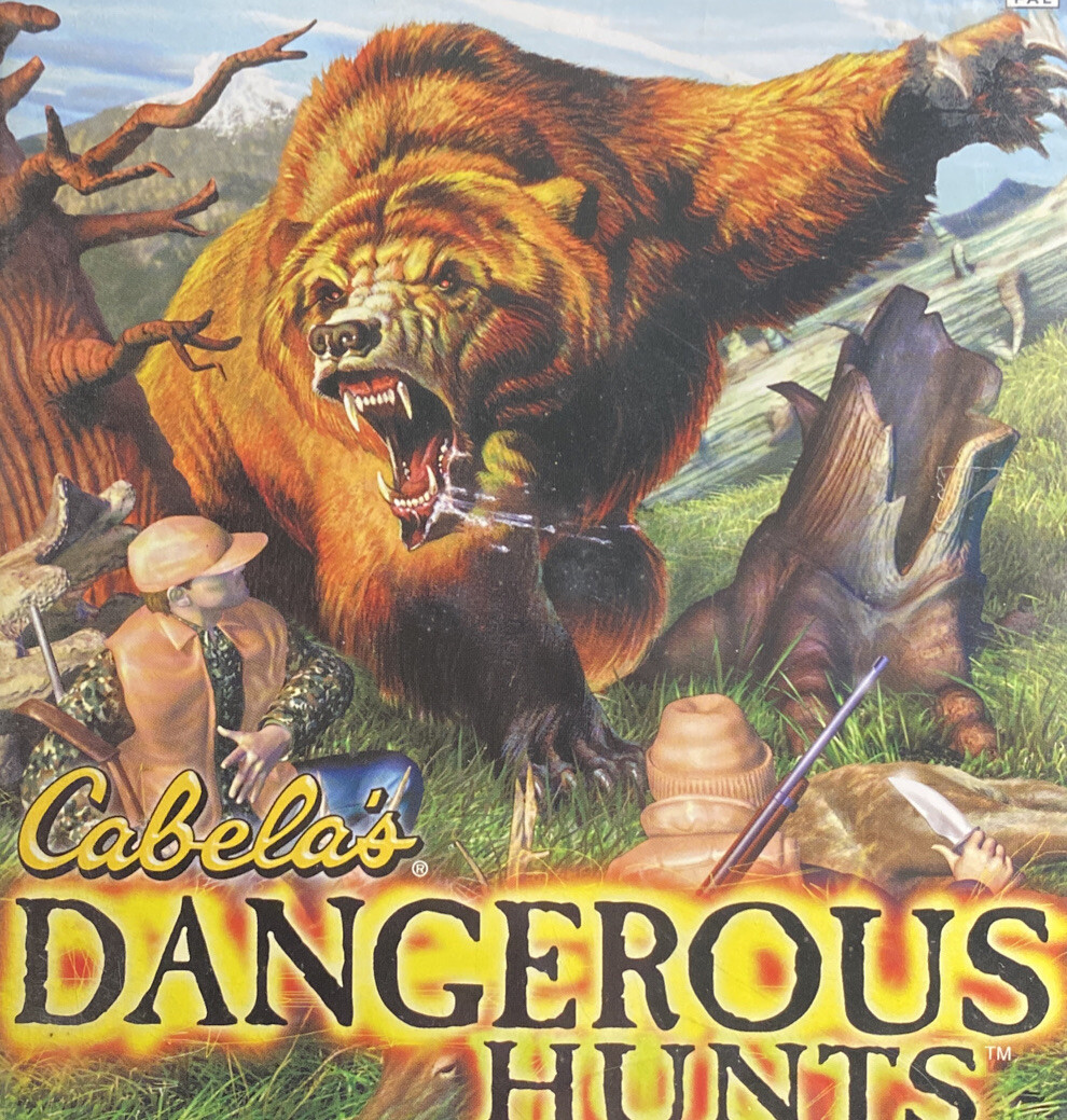 Cabelas Dangerous Hunts (2001) Xbox Game - Original X-Box Hunting