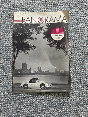 Rivista Porsche Panorama PCA d'epoca - Lotto quasi completo 1961 - 10 numeri - Foto 10 di 13