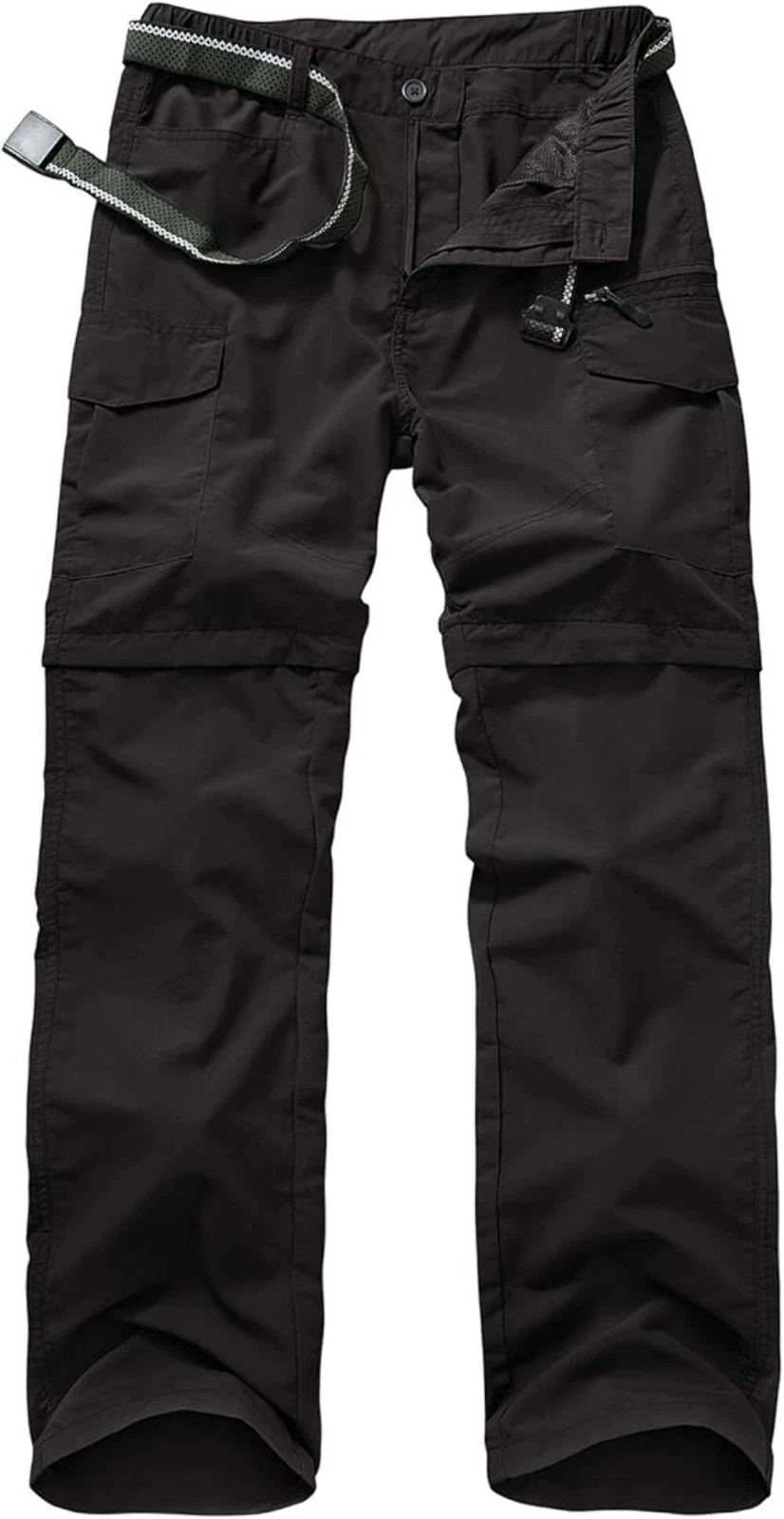 Jessie Kidden Hiking Walking Trousers Men,Quick Dry Convertible Lightweight Brea