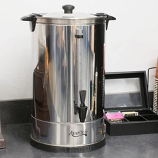 Avantco 110 Cup 3 Gallons Stainless Steel Commercial Shop Brewer Coffee Tea Urn 