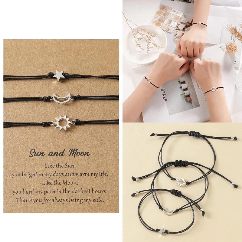 Buy Sun/moon Bracelet Online in India - Etsy