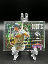 2021 Panini Mosaic Jake Cronenworth Rookie Debuts - Green Mosaic Prizm - Padres