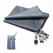 Waterproof Camping Tarp, Multifunctional Tent Footprint with Carry Bag