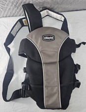 Chicco Infant Baby Carrier 7.5-25 lbs Gray Black Ultrasoft