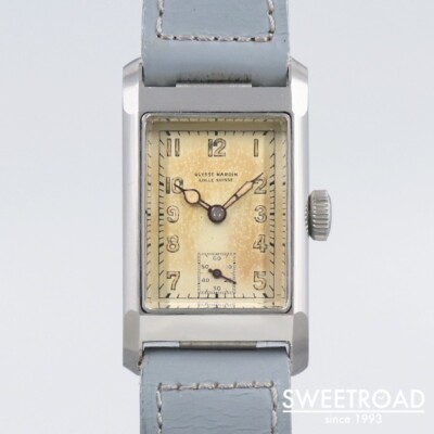 Ulysse Nardin Rechteckige Cal.735 Handaufzug Vintage 1940 Herren Uhr