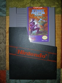 Street Fighter 2010: The Final Fight (NES, 1990) Tested w/ Sleeve - Excellent