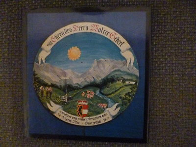 Zu Ehren des Herrn Walter Scheel gewidmet von seinen Freunden aus F.S. Maria Alm
