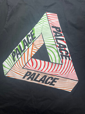 【送料込】PALACE リップド トライ Tシャツ Palace Tri-Trex T-shirt Sz M Black | eBay