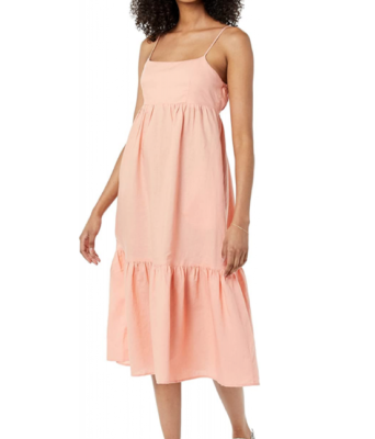 Fashion Orange Dress Old Navy NEW Goodthreads Women's Linen Tiered Midi Dress Peach Size XS Fashion Orange Dress Old Navy NEW Goodthreads Women's Linen Tiered Midi Dress Peach Size XS