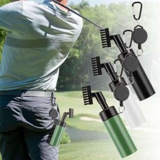 Golf Club's Washing Brush Washer Bottle Water Brush Golf Cleaner w/Carabiner