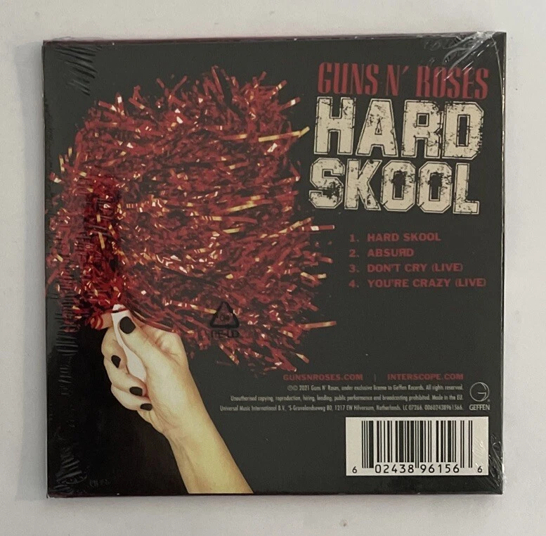 Guns N' Roses – Hard Skool / Absurd - Limited Edition German 4 Track CD - NEW - Bild 2 von 3