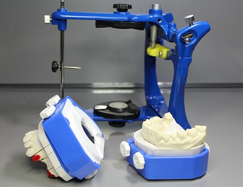 Dental articulator + removable organizers attachment+5 Bases & 1 frame - Foto 12 di 12