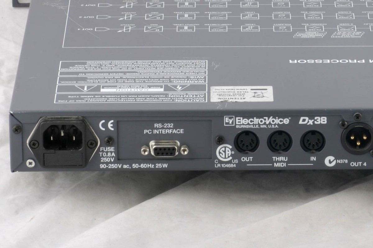 Electro-Voice EV Dx38 Programmable 24 Bit Digital Sound System