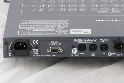 Electro-Voice EV Dx38 Programmable 24 Bit Digital Sound System