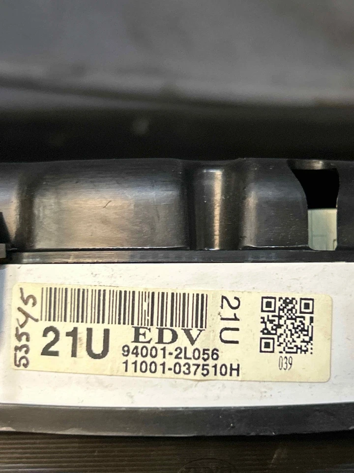 Fits 2009-11 hyundai elantra speedometer (miles n/a) oem:940012L056 - Image 3 of 4