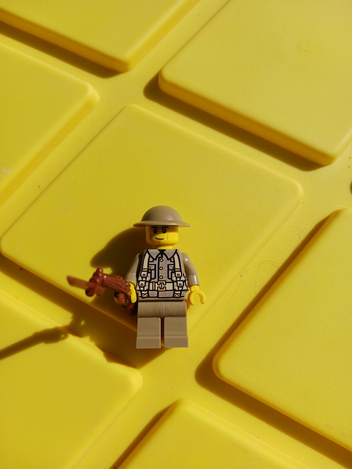 brickmania WW1 british rifleman with Rifle