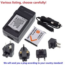 Battery or charger for Sony NP-BN1 Type N Cybershot DSC-QX10 DSC-TX10 W830 WX220