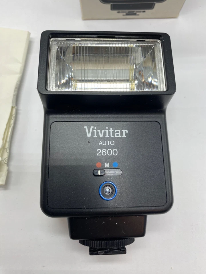 Flash cámara electrónica Vivitar 2600 serie # 6059634 Foto 4 de 4