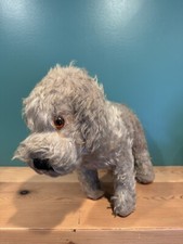 Antique Merrythought England Mohair Stuffed Dog