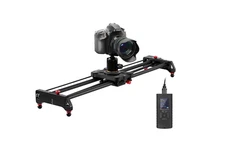 GVM Motorized Camera Slider, 31" Carbon Fiber Dolly Rail Camera Slider