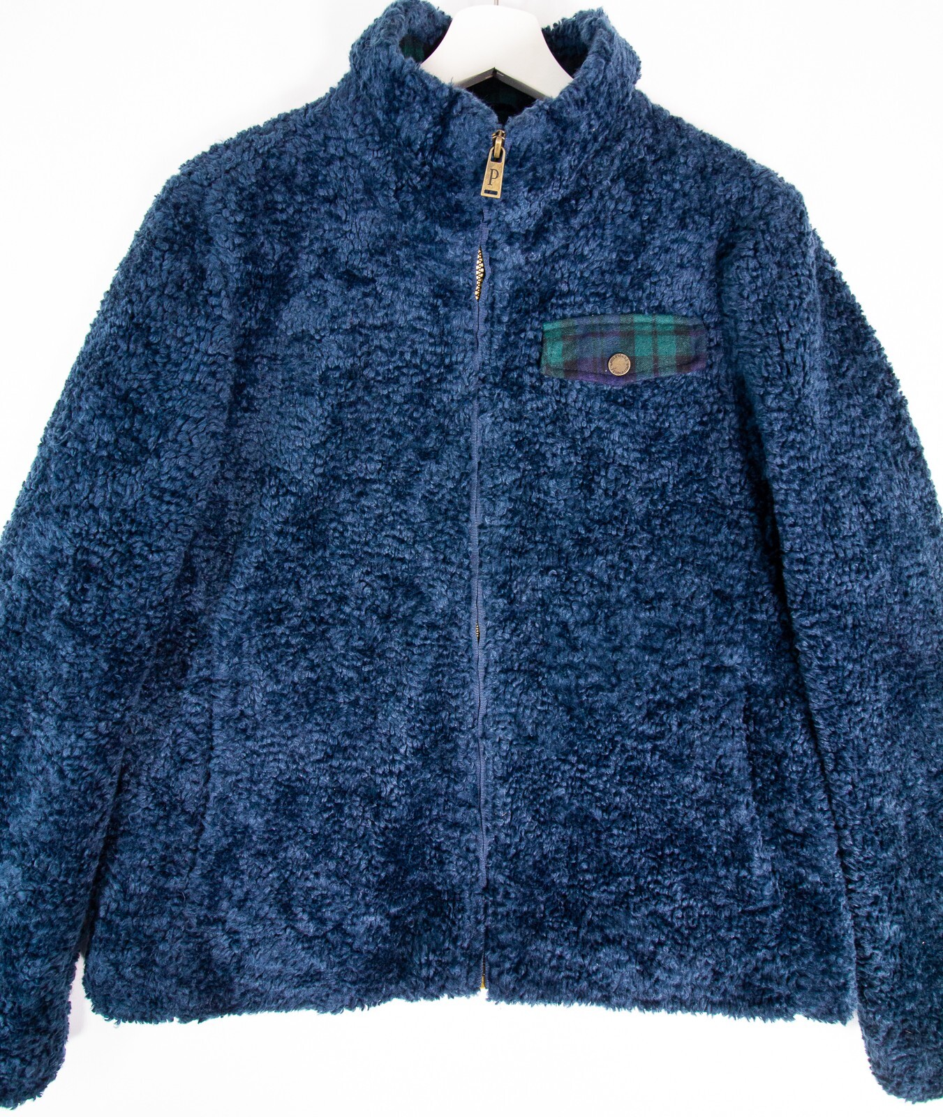 Pendleton Fuzzy Full Zip Jacket Front Pocket Wome… - image 5