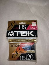 TDK 120MP Premium 8mm 120 Minute Premium Camcorder Video Cassette