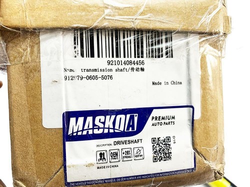 Maskoa 912979-0605-5076 Driveshaft NEW FREE FAST SHIP - Picture 8 of 10