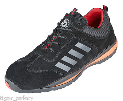 Security Line Kiwi 4204 Metal Negro Libre Compuesto Puntera Seguridad  Zapatillas | eBay
