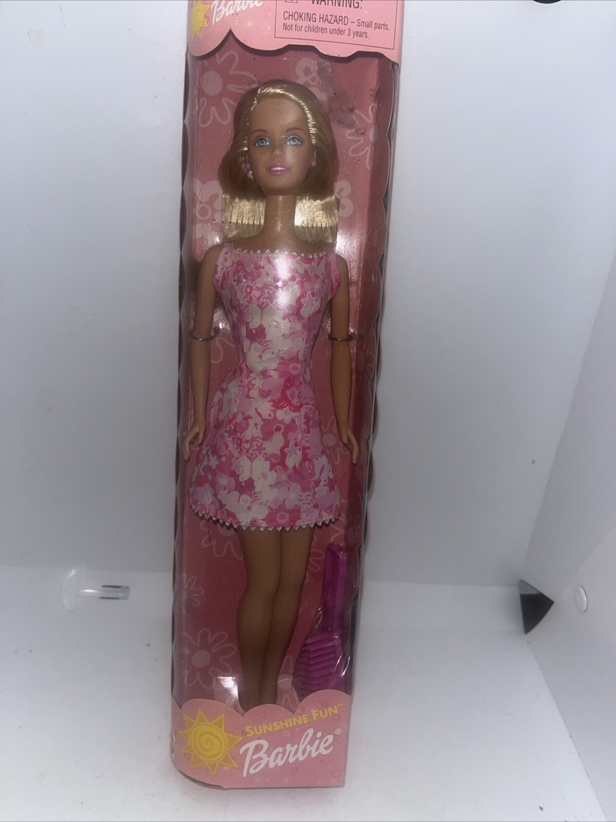 Vintage Barbie Sunshine Fun Doll 1999 Mattel 26001 New In Box Rare