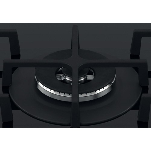 WHIRLPOOL GOA 7523/NB1 PIANO COTTURA IN VETRO 5 FUOCHI IN GHISA NERO - Foto 5 di 6