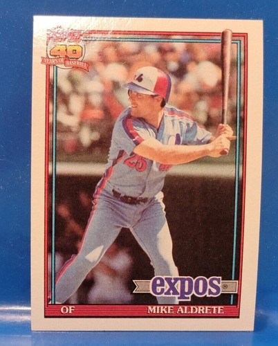 Expos - Vintage Baseball Trading Cards - 1991 / Topps - 40 Years Of Baseball - Picture 8 of 34