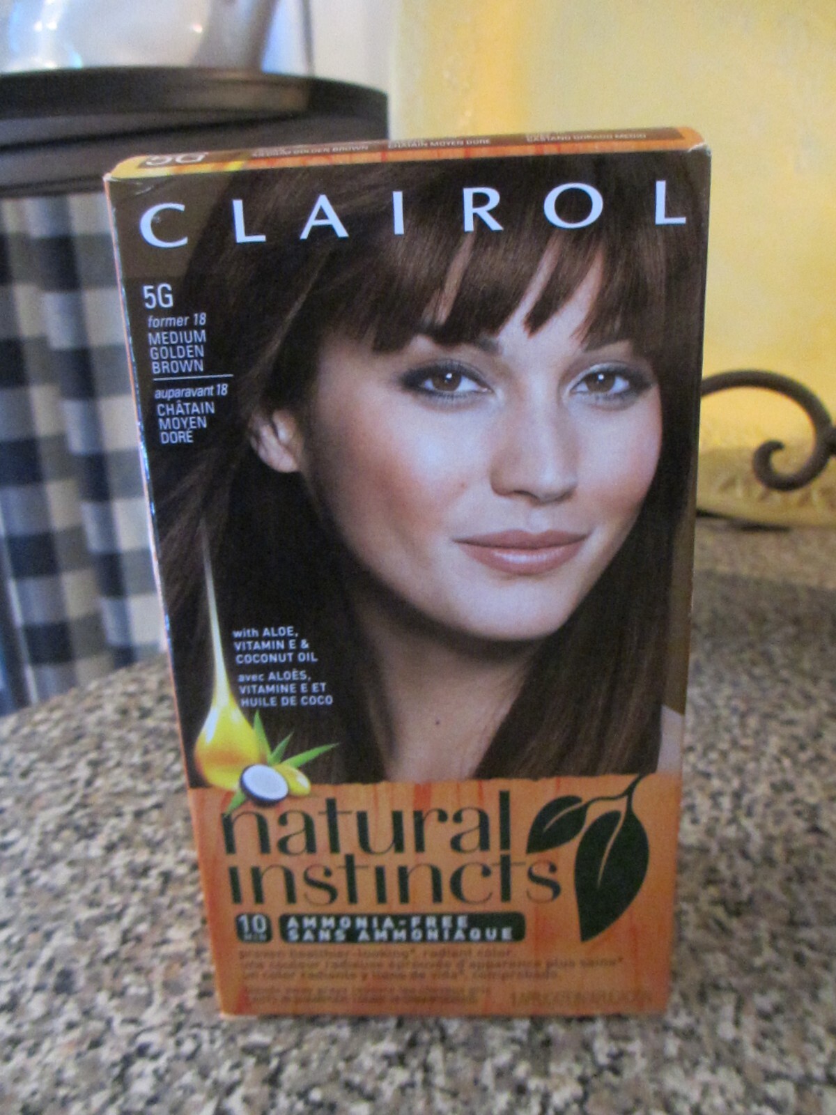 Clairol Natural Instincts 5G Former 18 Pecan Medium Golden Brown Hair Color