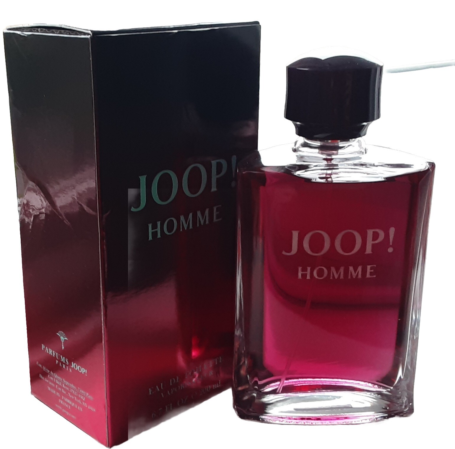 COTY JOOP! HOMME EAU DE TOILETTE 200ML EDT NEW **DAMAGED/CREASED BOX