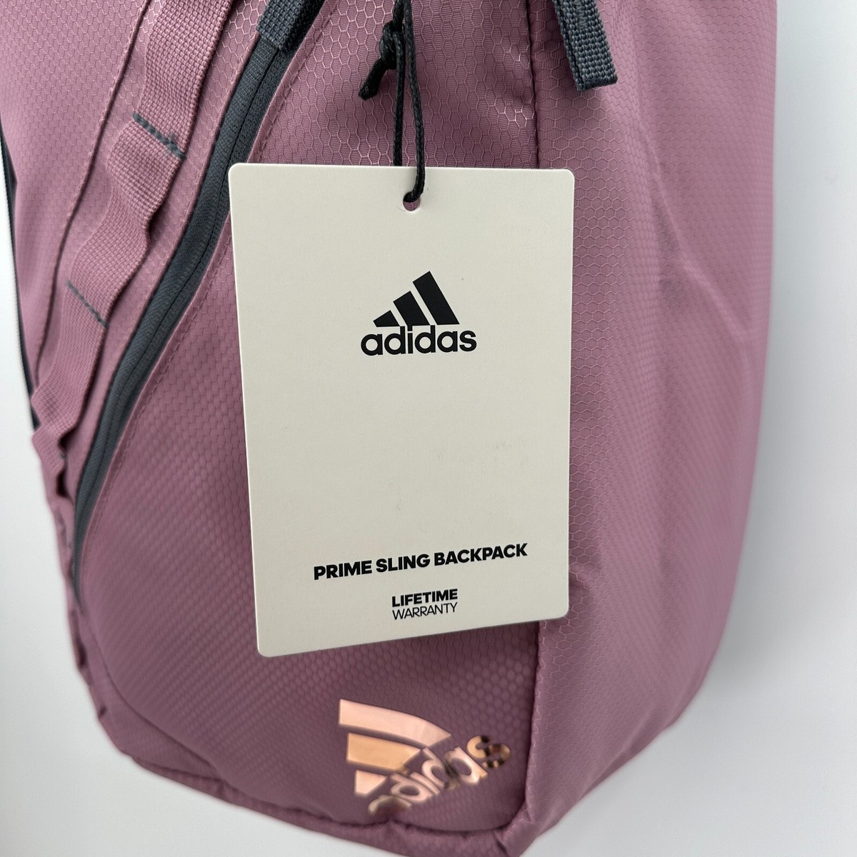 adidas Prime Sling Backpack Orchid Purple Large School Bag Fits Laptop/Tablet adidas Prime Sling Backpack Orchid Purple Large School Bag Fits Laptop/Tablet