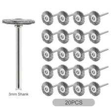 10x Messing Topfbürste Pinsel 5mm für Dremel Proxxon Schleifgerät Schleifer 10x Messing Topfbürste Pinsel 5mm für Dremel Proxxon Schleifgerät Schleifer