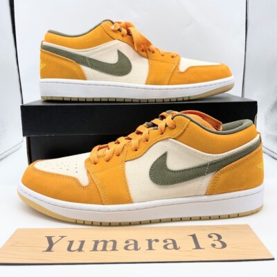 Nike Air Jordan 1 Low Ceramic Olive Curry DH6931-102 Men's Size | eBay