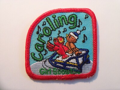 Girl Scout Patch - Caroling #6