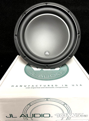 NEW JL AUDIO 10W3V3-4 1000W 10'' 4 OHM W3 CAR AUDIO STEREO BASS SUB WOOFER