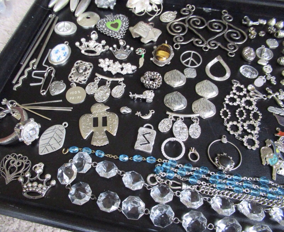 Jewelry Findings Lot Upcycle Jewelry Making eBay