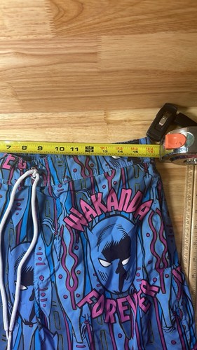 Tronchetti pantaloncini da tavola uomo Marvel Black Panther Wakanda Forever taglia Xl - Foto 5 di 7