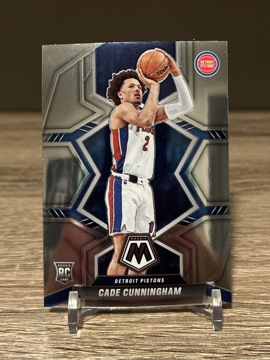 2021-22 Panini Mosaic Cade Cunningham #203 Rookie Pistons