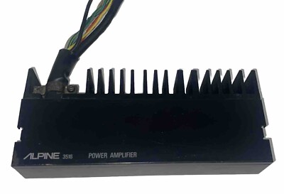Vintage Alpine 3516 Power Amplifier Component Amp For Ferrari ...