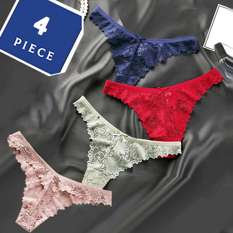 Aria Lace Logo G-String Thong