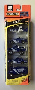 matchbox police 5 pack