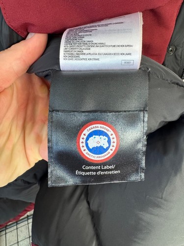 Canada Goose Damen Rot Winterjacke Parka Full Zip Gr. (XS) - Bild 14 von 14