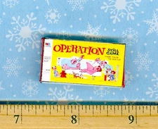 Dollhouse Miniature Size Board Game OPERATION Box