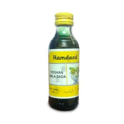 Hamdard Roghan Amla Sada 100 ml (Pack of 2)
