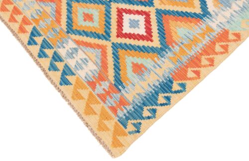 Kelim Afghan Handgewebter Orientteppich 154x99 cm-Nomadic,kilim,Carpet,Blau - Bild 6 von 10